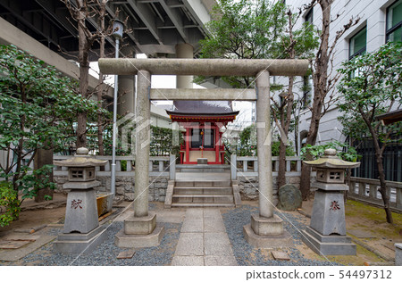 Acupuncture shrine built by Tokyo Stock Exchange officials as a symbol of faith Acupuncture shrine built by Tokyo Stock Exchange officials as a symbol of faith 54497312