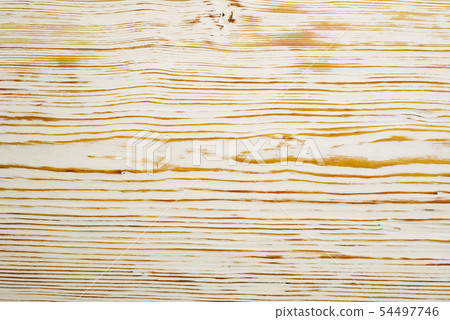 Top view on white brushed wooden texture. 54497746