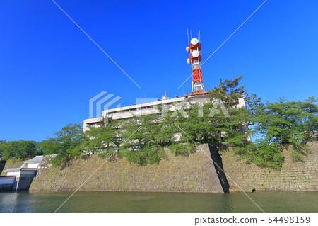 [Fukui Prefecture] Fukui Castle ruins under fine weather 54498159