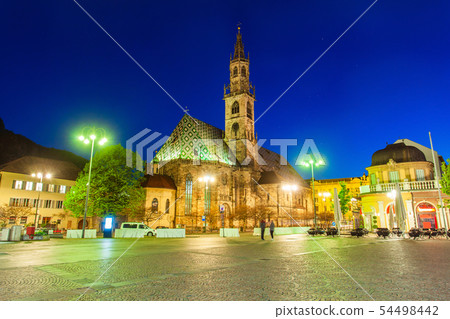 Waltherplatz main square in Bolzano Waltherplatz main square in Bolzano 54498442
