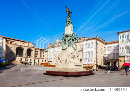 Virgen Blanca Square in Vitoria-Gasteiz 54499294