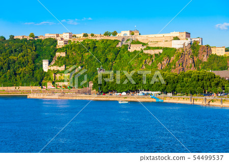 Ehrenbreitstein Fortress in Koblenz, Germany Ehrenbreitstein Fortress in Koblenz, Germany 54499537