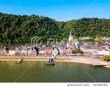 Sankt Goar town in Germany Sankt Goar town in Germany 54499588