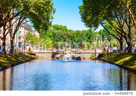 Konigsallee Kings Avenue in Dusseldorf 54499979