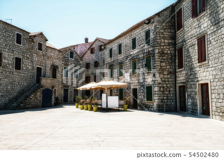 Stari Grad on Hvar Island in Croatia, Europe. 54502480