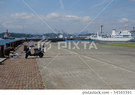 Kanmon Strait Shimonoseki Akaport Kanmon Strait Shimonoseki Akaport 54503391