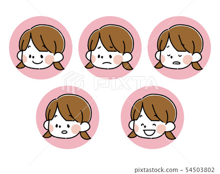 女孩圖標集 女孩圖標集 54503802