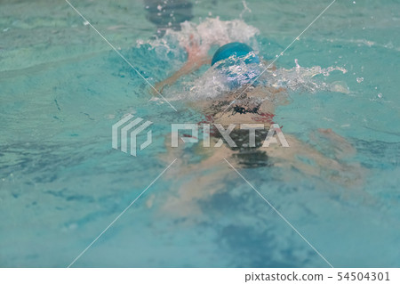 游泳 水池 運動 54504301