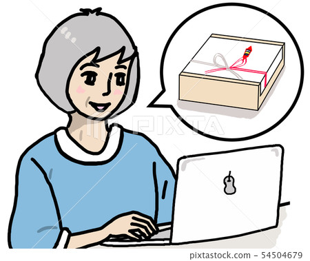 個人電腦女高級慶祝活動 個人電腦女高級慶祝活動 54504679