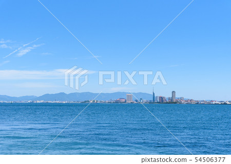 從海上看福岡市百路地區 54506377