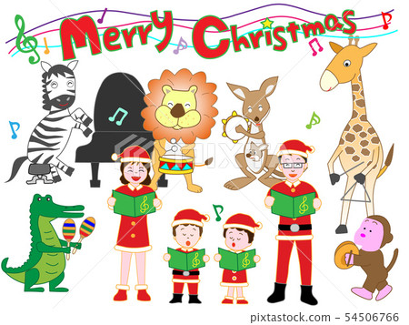 Christmas concert with family and animals Christmas concert with family and animals 54506766