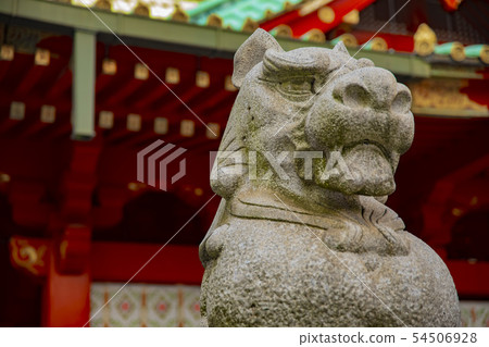 神社和寺廟信仰宗教傳統日本文化神田Akijin Chiyoda-ku東京Shiba Inu石像 神社和寺廟信仰宗教傳統日本文化神田Akijin Chiyoda-ku東京Shiba Inu石像 54506928