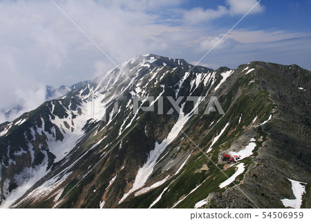Southern Alps Shiramine Miyama Tent Longitudinal View From the summit of Mt. Kitadake Southern Alps Shiramine Miyama Tent Longitudinal View From the summit of Mt. Kitadake 54506959