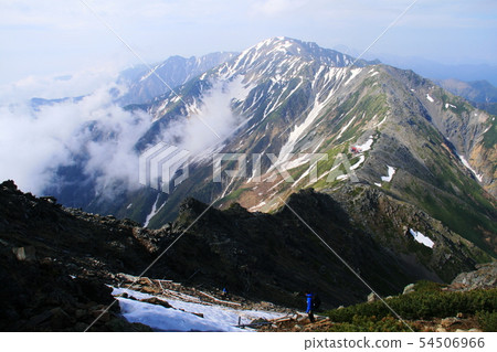 Southern Alps Shiramine Miyama Tent Longitudinal View From the summit of Mt. Kitadake Southern Alps Shiramine Miyama Tent Longitudinal View From the summit of Mt. Kitadake 54506966