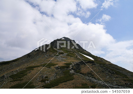 Southern Alps Hakuhosansan Tent Longitudinal Look at Hokudake from Hokudake Sanso Southern Alps Hakuhosansan Tent Longitudinal Look at Hokudake from Hokudake Sanso 54507059