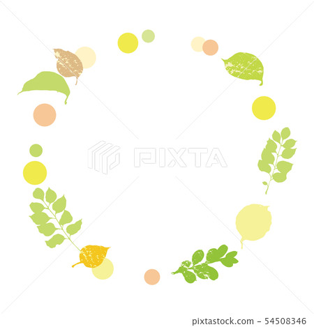 葉子早期的秋天框架 葉子早期的秋天框架 54508346