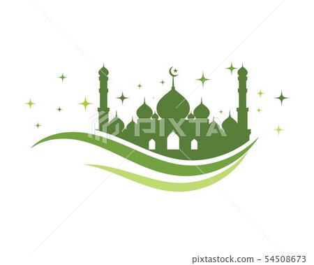 Moslem icon vector Illustration 54508673