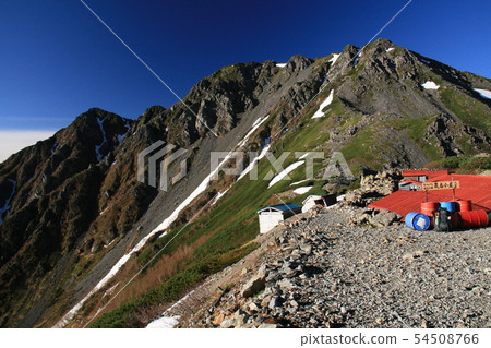 Southern Alps Shiramine Miyama Tent Longitudinal Abutment and Mt. Southern Alps Shiramine Miyama Tent Longitudinal Abutment and Mt. 54508766