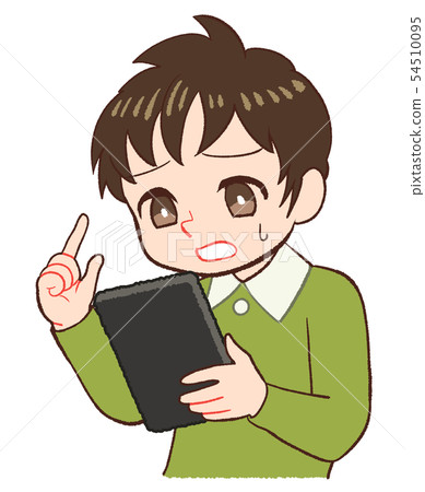 Tablet device and children Tablet device and children 54510095