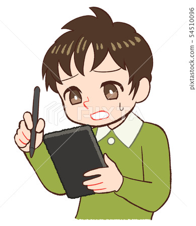 Tablet device and children Tablet device and children 54510096