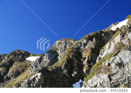 南阿爾卑斯山,Shiramine Sanzan帳篷橫穿,通往Mt. Noritake 南阿爾卑斯山,Shiramine Sanzan帳篷橫穿,通往Mt. Noritake 54510305