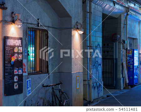 Night in Nakazakicho, Kita Ward, Osaka City 54511481