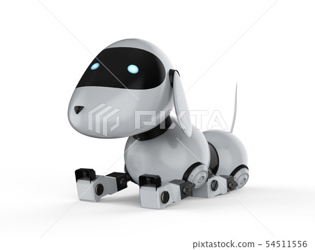 Dog robot crouch Dog robot crouch 54511556