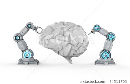 Robotic arms with ai brain Robotic arms with ai brain 54511703