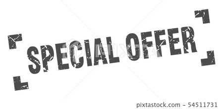 special offer stamp. special offer square grunge 54511731