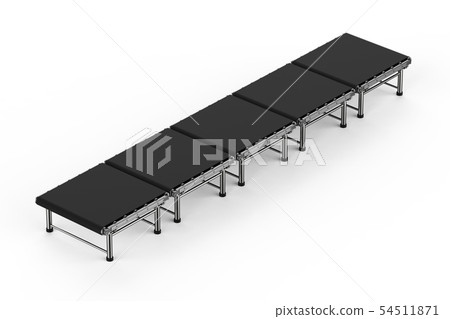 Empty conveyor belt 54511871