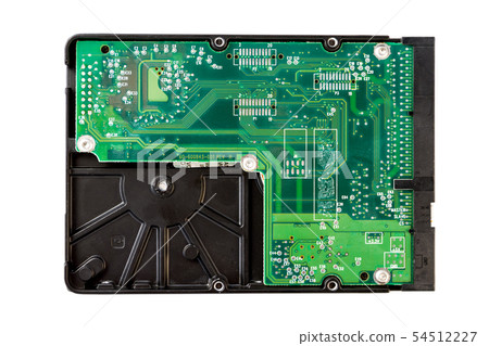 Hard disk drive isolated on white Hard disk drive isolated on white 54512227