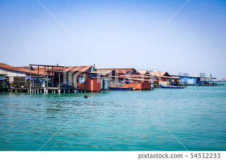 George Town Chew jetty, Penang, Malaysia George Town Chew jetty, Penang, Malaysia 54512233