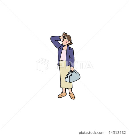 Wife enjoying a trip 54512382