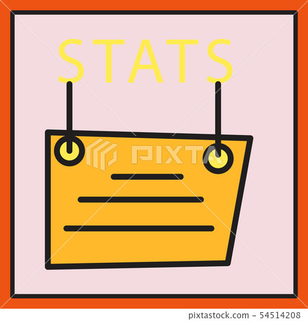 statistics vector icon, infographic chart symbol. Modern, simple flat vector illustration for web statistics vector icon, infographic chart symbol. Modern, simple flat vector illustration for web 54514208