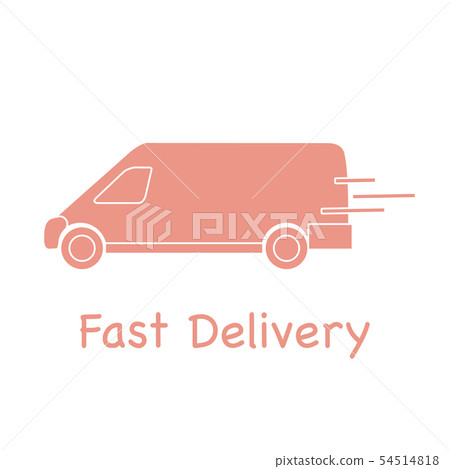 Delivery truck Fast and convenient shipping. Delivery truck Fast and convenient shipping. 54514818