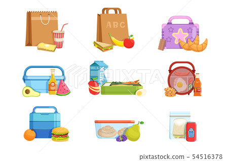 kids school lunch bags