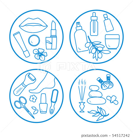 Beauty, care cosmetic products, pedicure, massage 54517242