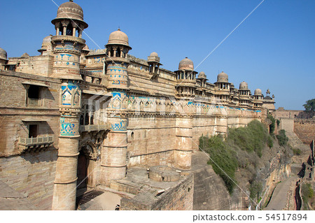 Exterior wall of Gwalior Fort 54517894