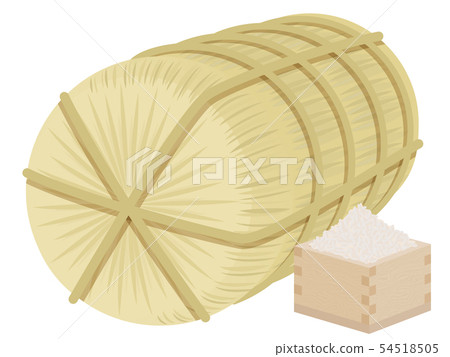 Rice straw 54518505