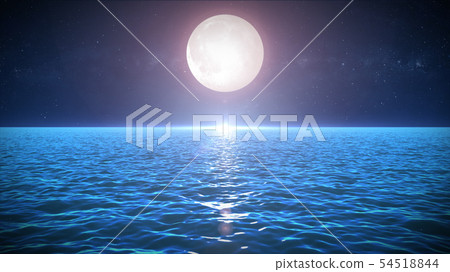 Beautiful Ocean Background Scene Beautiful Ocean Background Scene 54518844