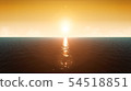 Beautiful Ocean Background Scene 54518851