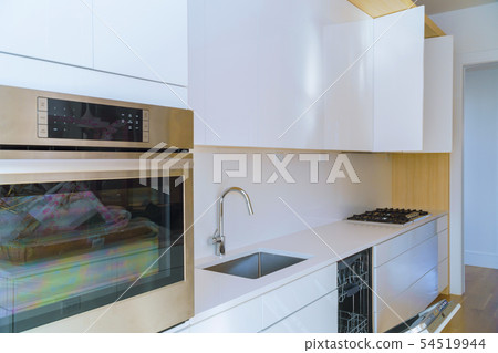 Interior of modern kitchen with appliances Interior of modern kitchen with appliances 54519944