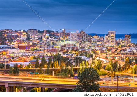Tacoma, Washington, USA skyline Tacoma, Washington, USA skyline 54522901