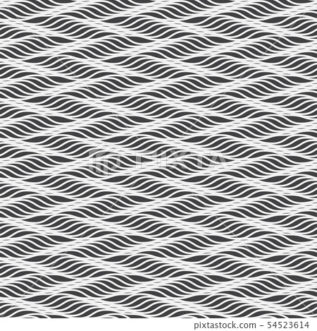 Monochrome seamless abstract pattern. 54523614