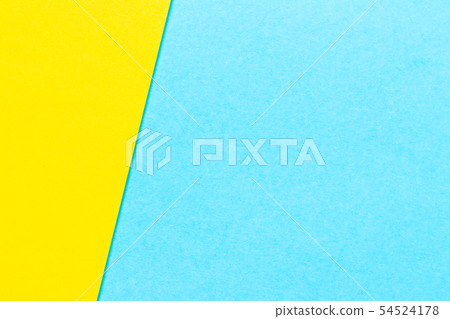 Abstract yellow and light blue color paper Abstract yellow and light blue color paper 54524178