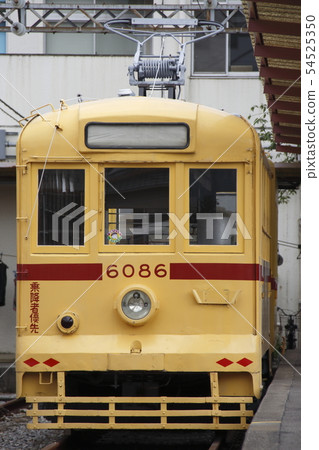 荒川線6086荒川車庫 荒川線6086荒川車庫 54525350