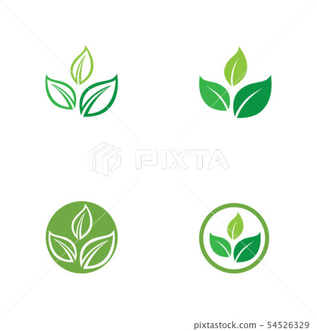Logos of green Tree leaf ecology 54526329