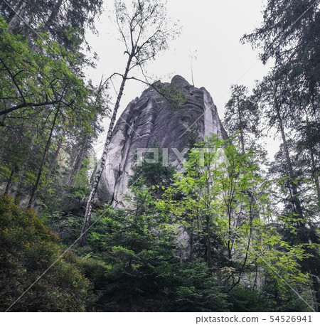 Adrspach National Park in Czech Republic, Europe 54526941
