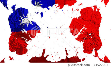 Scattered Taiwan flag 54527005