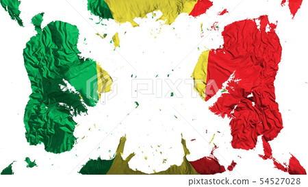 Scattered Senegal flag 54527028